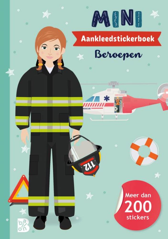 Standard-Publisher-Mini-Anzieh-Stickerbuch – Berufe