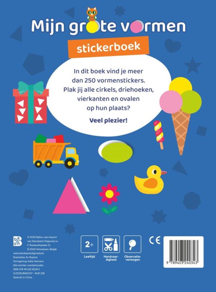 Standard-Verlag: Mein Aufkleberbuch für große Formen