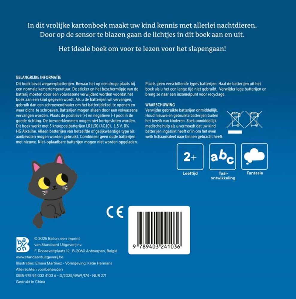 Standardverlag Mein Lichtbuch – Tiere in der Nacht 2+