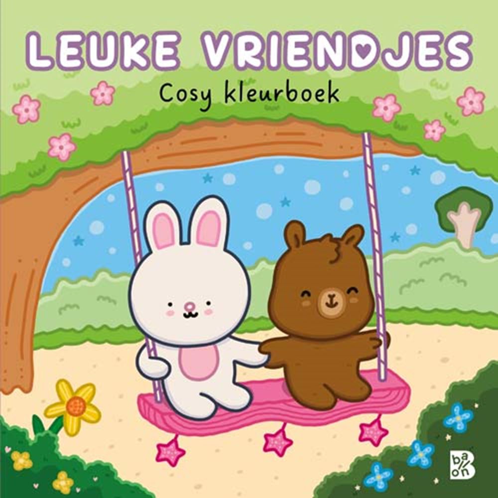 Gemütliches Malbuch: Nette Freunde 4+
