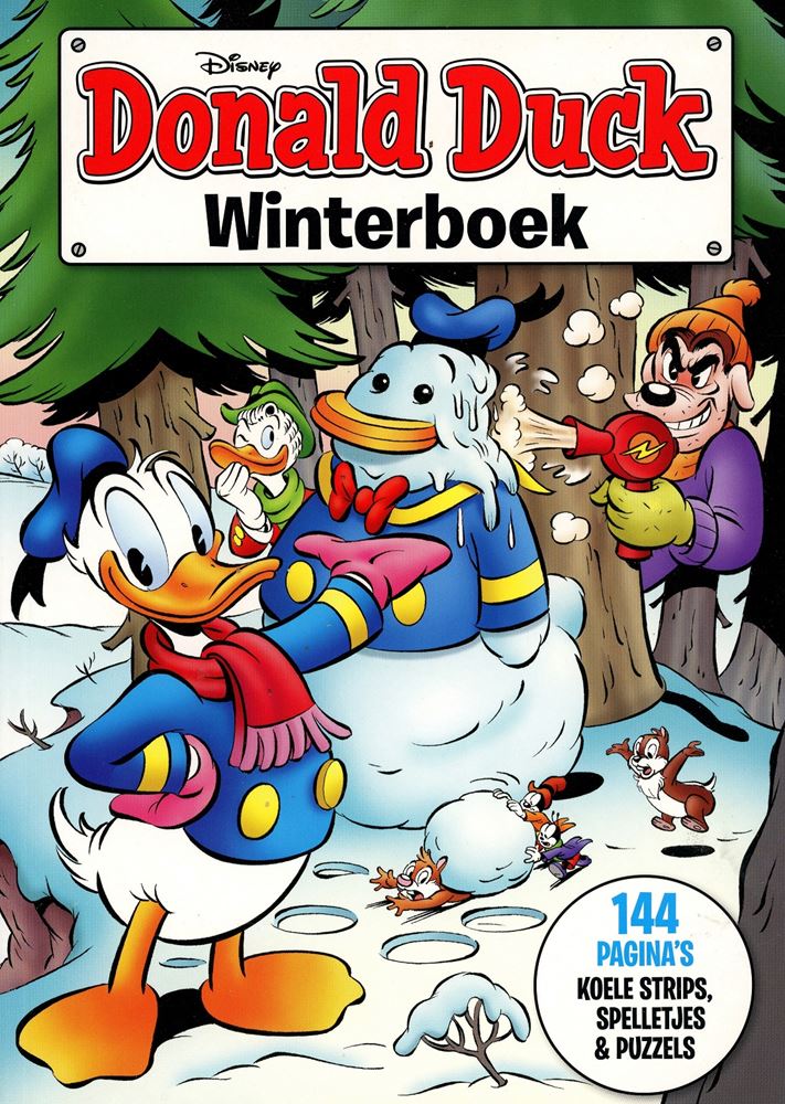 Donald Duck Winterboek (Donald und Snowman)