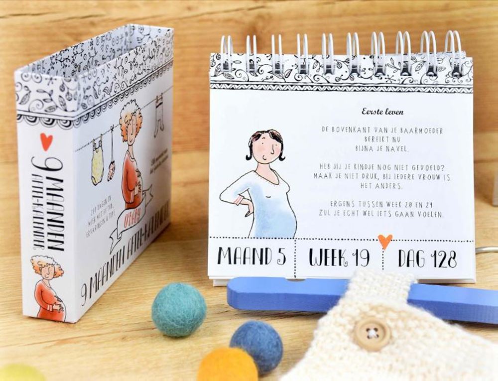 Imagebooks o'Baby 9-Monats-Countdown-Kalender