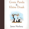 Großer Panda und kleiner Drache.