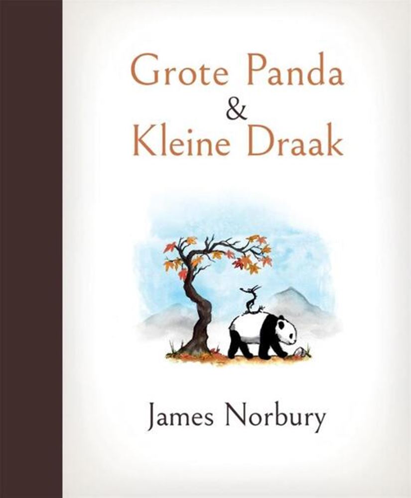 Großer Panda und kleiner Drache.
