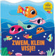 Schwimm, kleiner Fisch! Schiebebroschüre. 2+