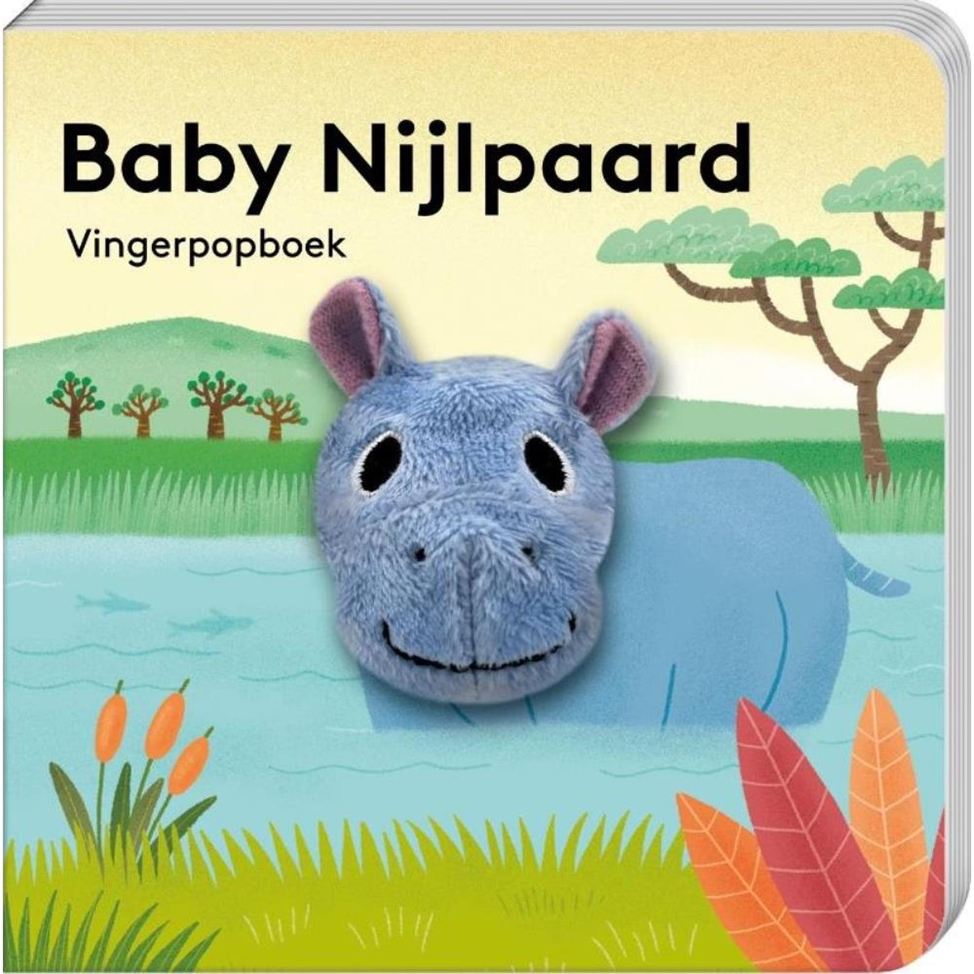 Bilderbücher Fingerpuppenbuch Wildes Nilpferdbaby