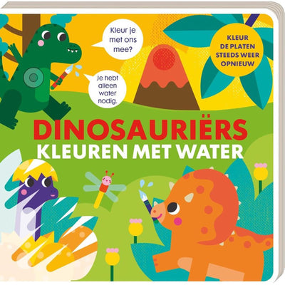 Bilderbücher zum Ausmalen mit Wasser - Dinosaurier