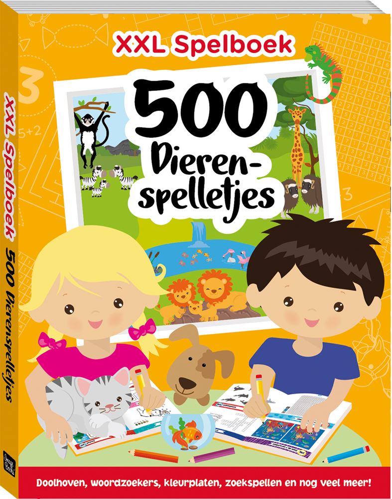XXL-Spielbuch - 500 Tierspiele 6+