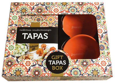 Imagebooks Buch-Geschenkbox Tapas mit 2 Schüsseln