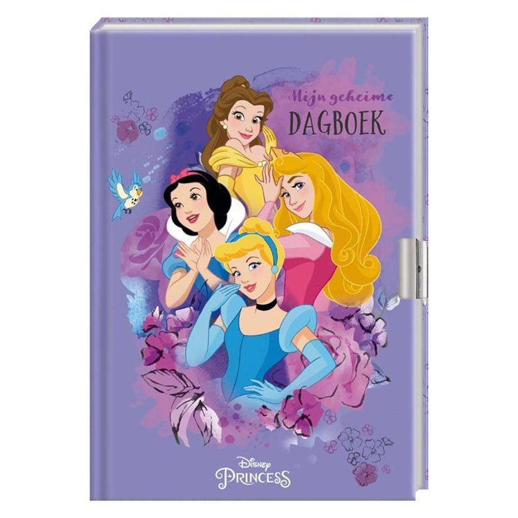 Bilderbuch-Tagebuch mit Schloss – Disney-Prinzessinnen