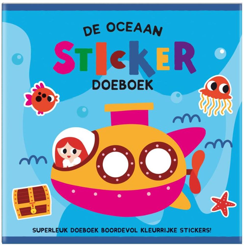 Das Ozean-Sticker-Aktivitätsbuch – (4er-Set)