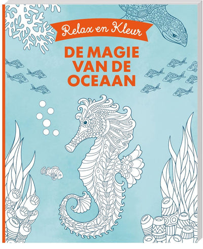 Interstat-Malbuch zum Entspannen und Ausmalen – die Magie des Ozeans