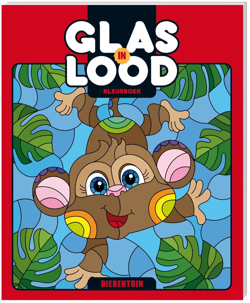 Malbuch: Glasmalerei, Zoo. 6+