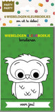 Ty par par 6 Kulleraugen-Malbücher -