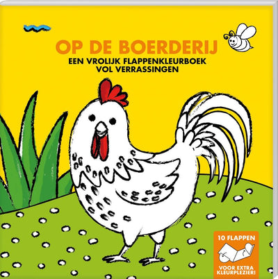 Interstat-Klappen-Malbuch – auf dem Bauernhof