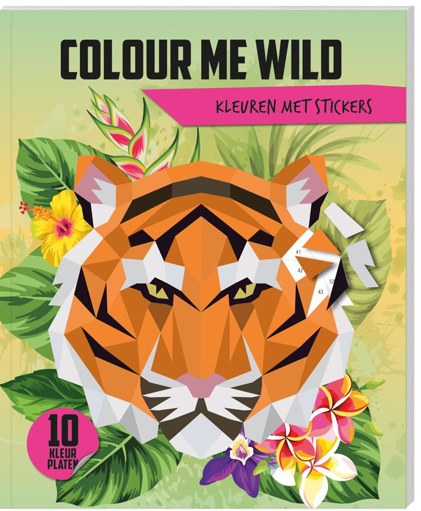 Stickerbuch für Erwachsene – Color me