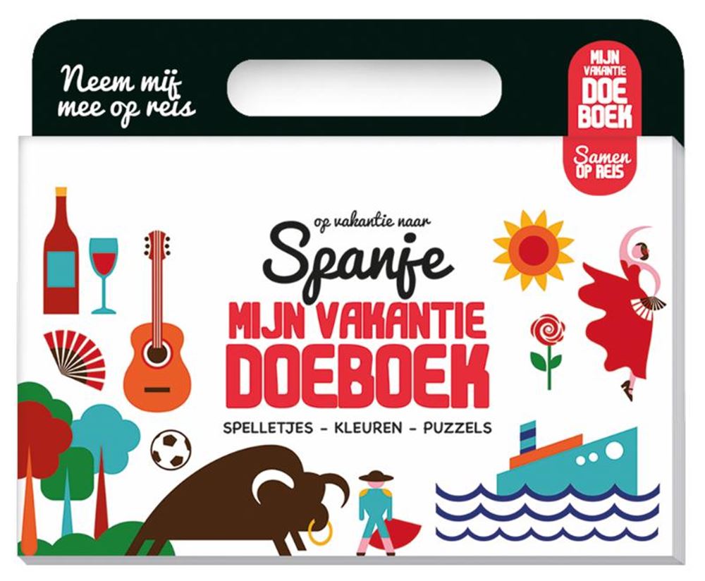 Mein Urlaubsaktivitätenbuch - Spanien 4+