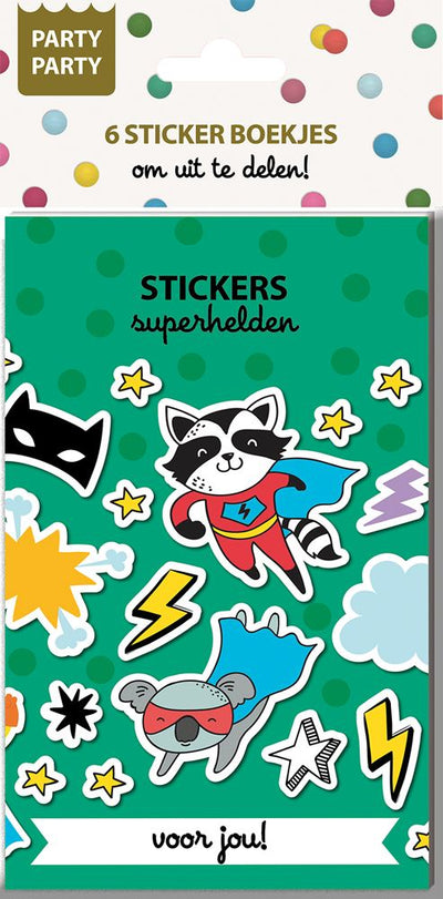 Ty Par Par 6 Stickerhefte – Superheld