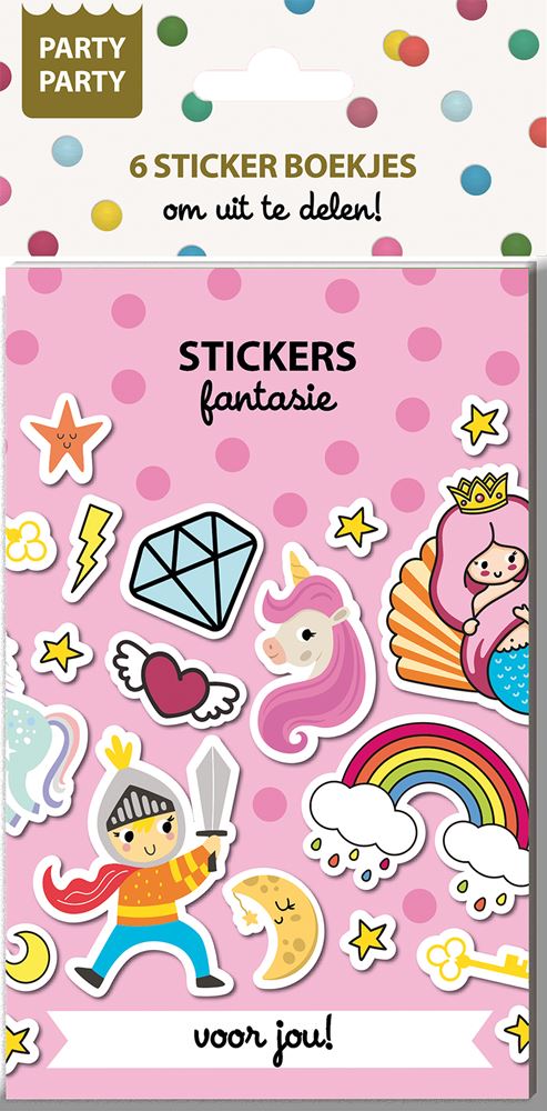 Ty Par Par 6 Stickerhefte – Fantasie