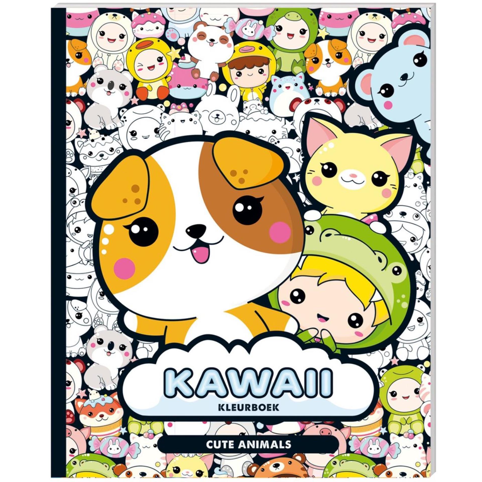 Imagebooks Kawaii Malbuch – süße Tiere