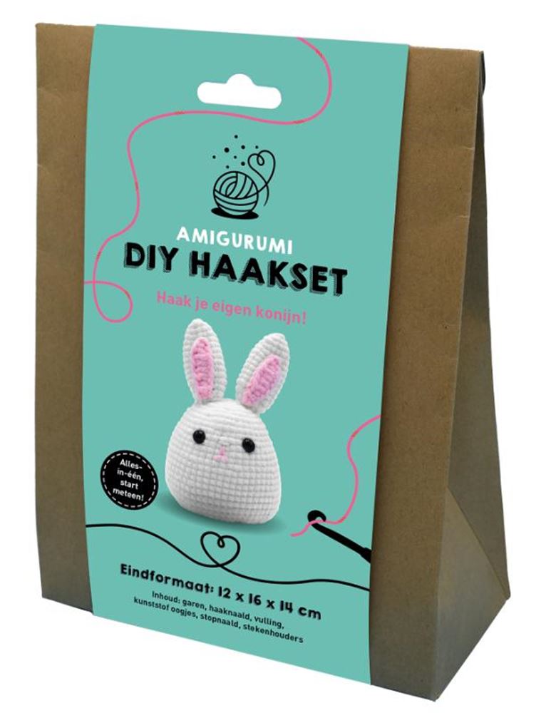 Amigurumi DIY Häkelset - Hase 6+