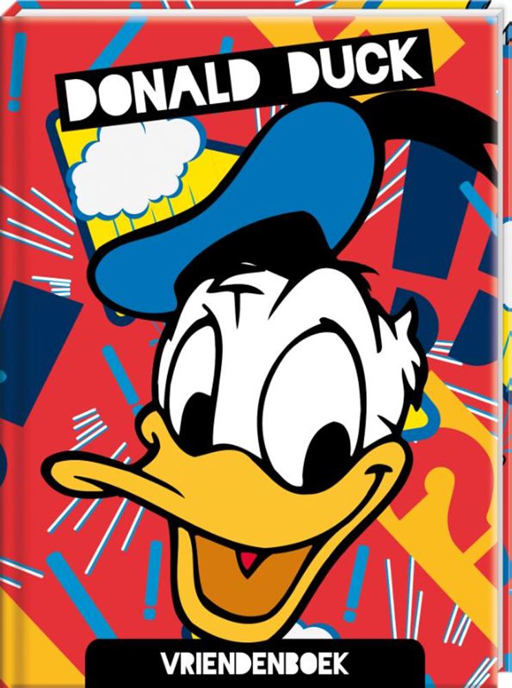 Markenloses Freundesbuch ohne Marke Donald Duck