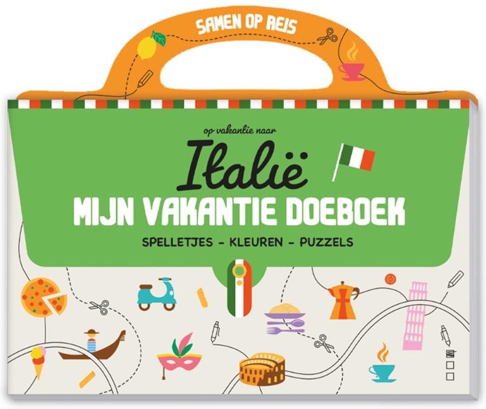 Mein Urlaubsaktivitätenbuch – Italien 5+