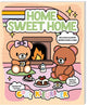 Gemütliches Malbuch – Home Sweet Home.