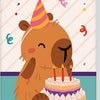 Geburtstagskalender - Capybara alle
