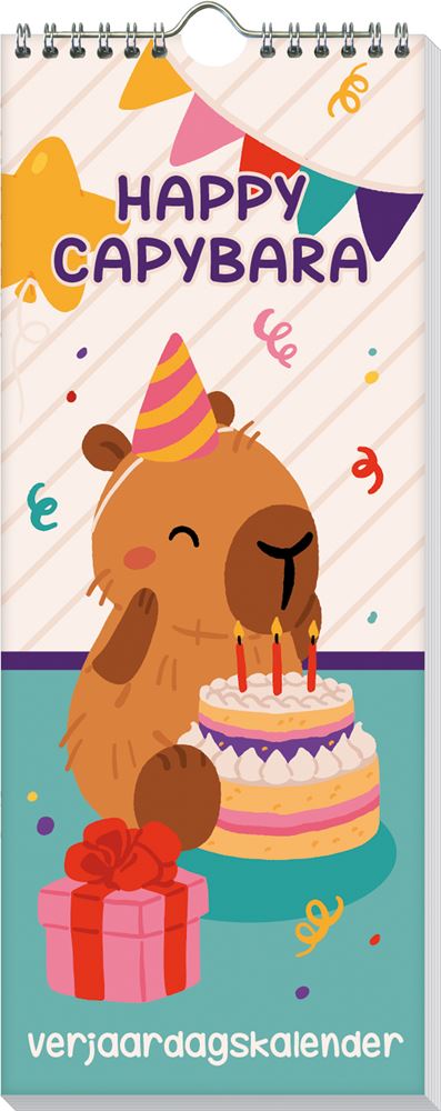 Geburtstagskalender - Capybara alle