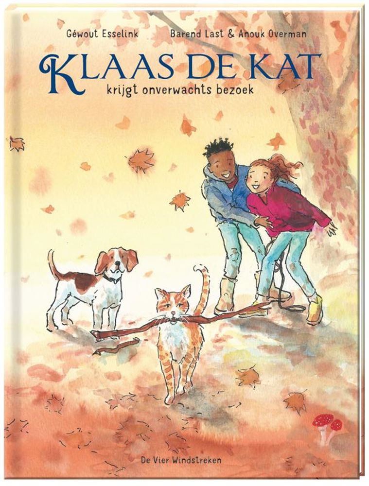 Klaas, die Katze, erhält unerwarteten Besuch