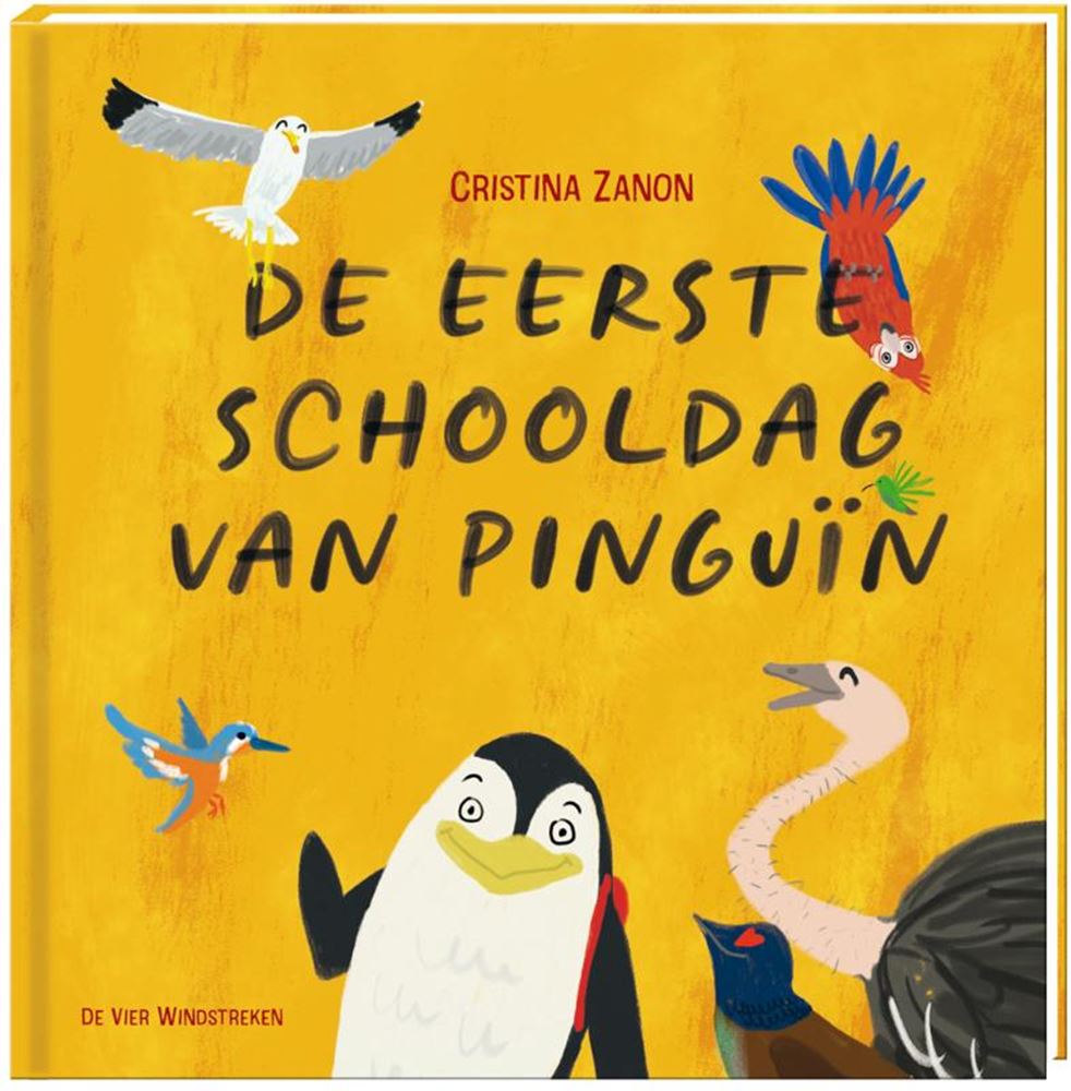 Der erste Schultag für Pinguin 4+