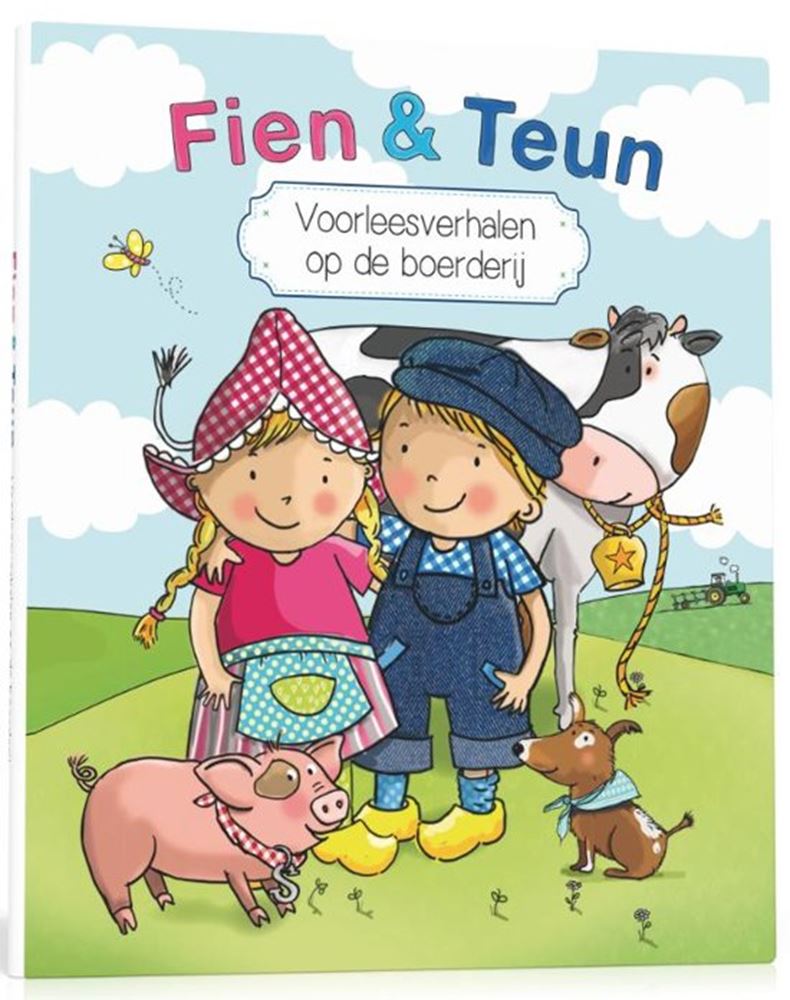 Fien Teun liest Geschichten über die Farm