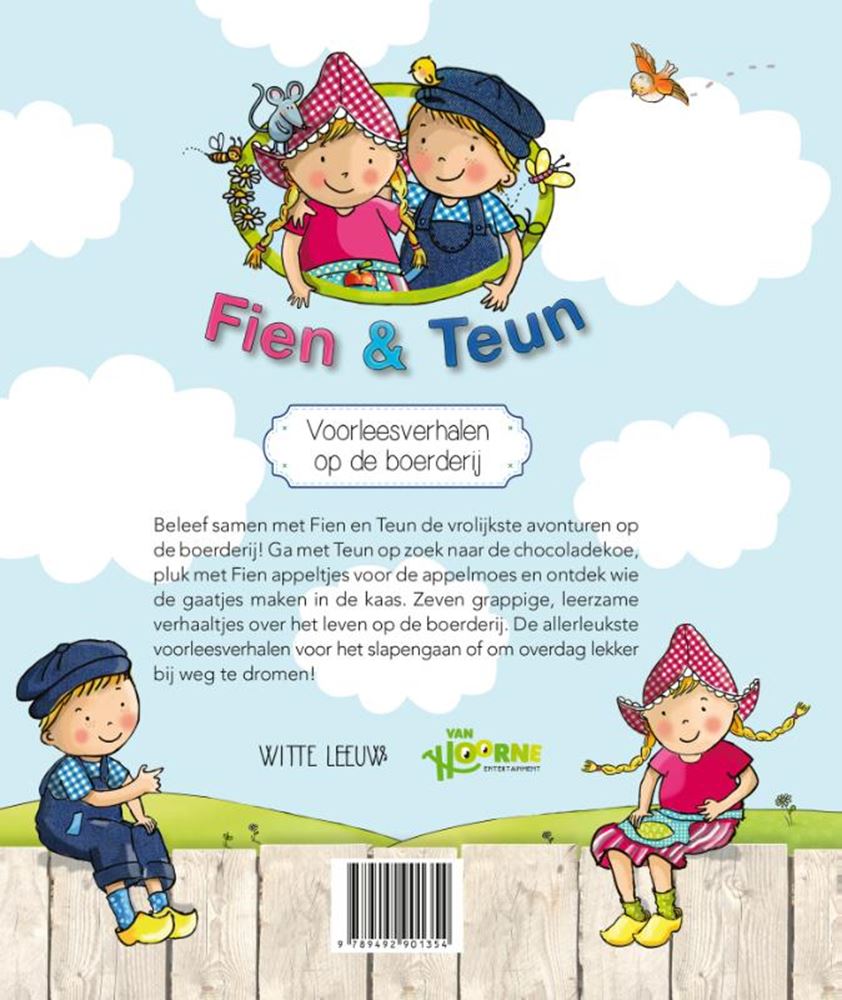 Fien Teun liest Geschichten über die Farm
