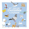 Klappenbuch: Die fröhlichen Stadttiere.