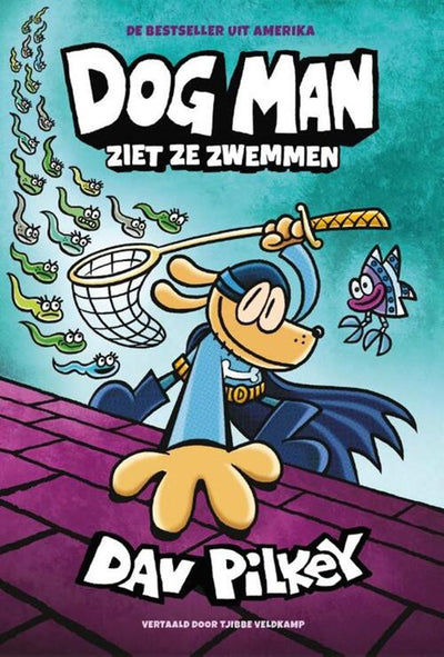 Basic Book Dog Man Teil 8 Hundemann sieht sie schwimmen