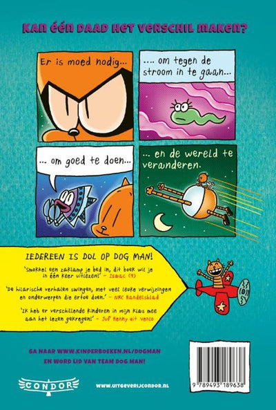 Basic Book Dog Man Teil 8 Hundemann sieht sie schwimmen