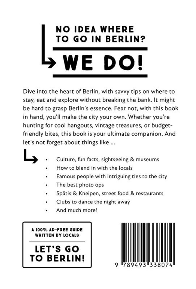 Warum sollte ich nach Berlin gehen. Erwachsener