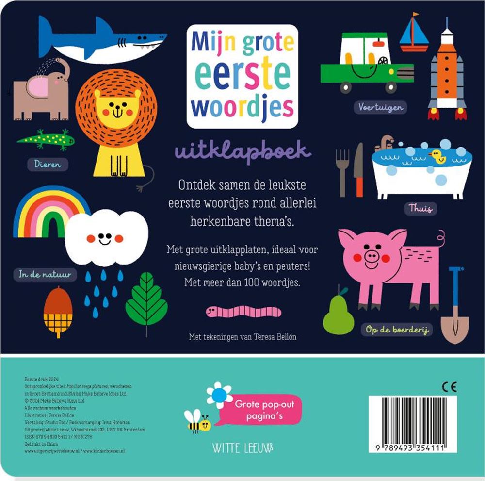 Mein großes Pop-up-Buch „Erste Worte“.