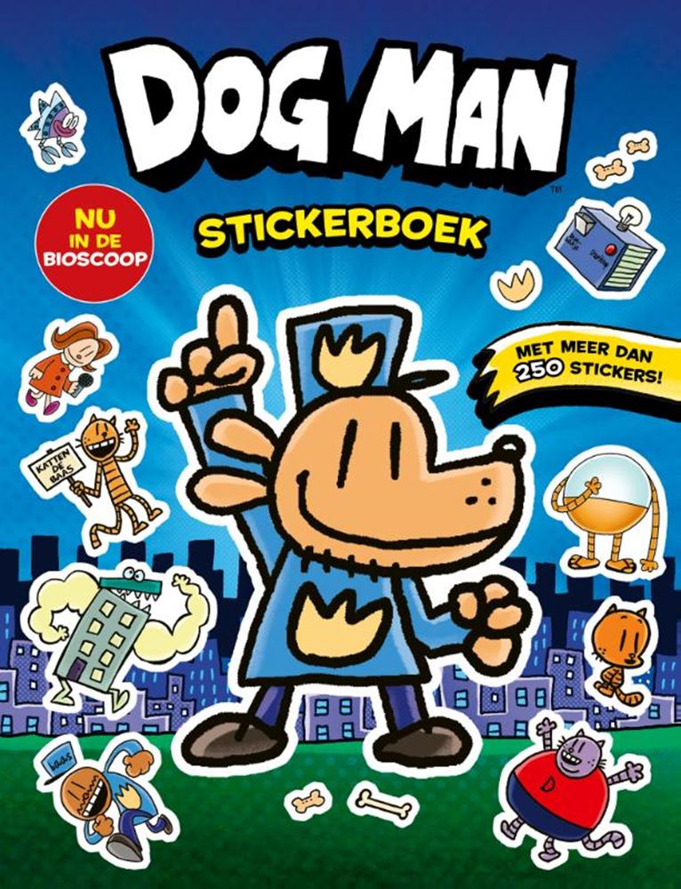 Buchhund Man Stickerboek