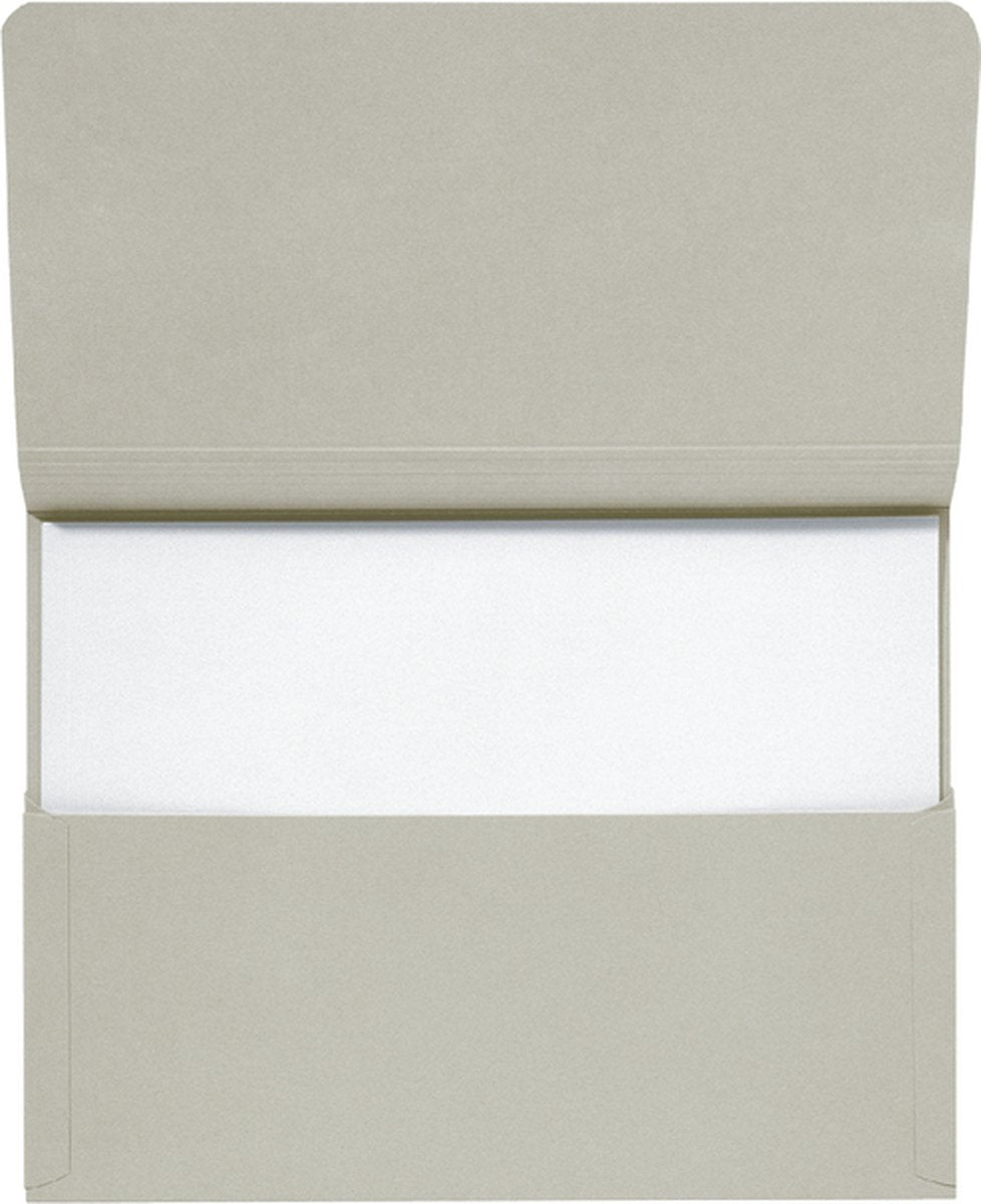 Jalema Taschenordner säurefrei Secolor 1-300 Blatt, grau, Folio (Packung à 10 Stück)