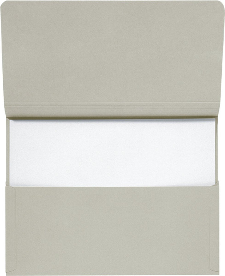 Jalema Taschenordner säurefrei Secolor 1-300 Blatt, grau, Folio (Packung à 10 Stück)