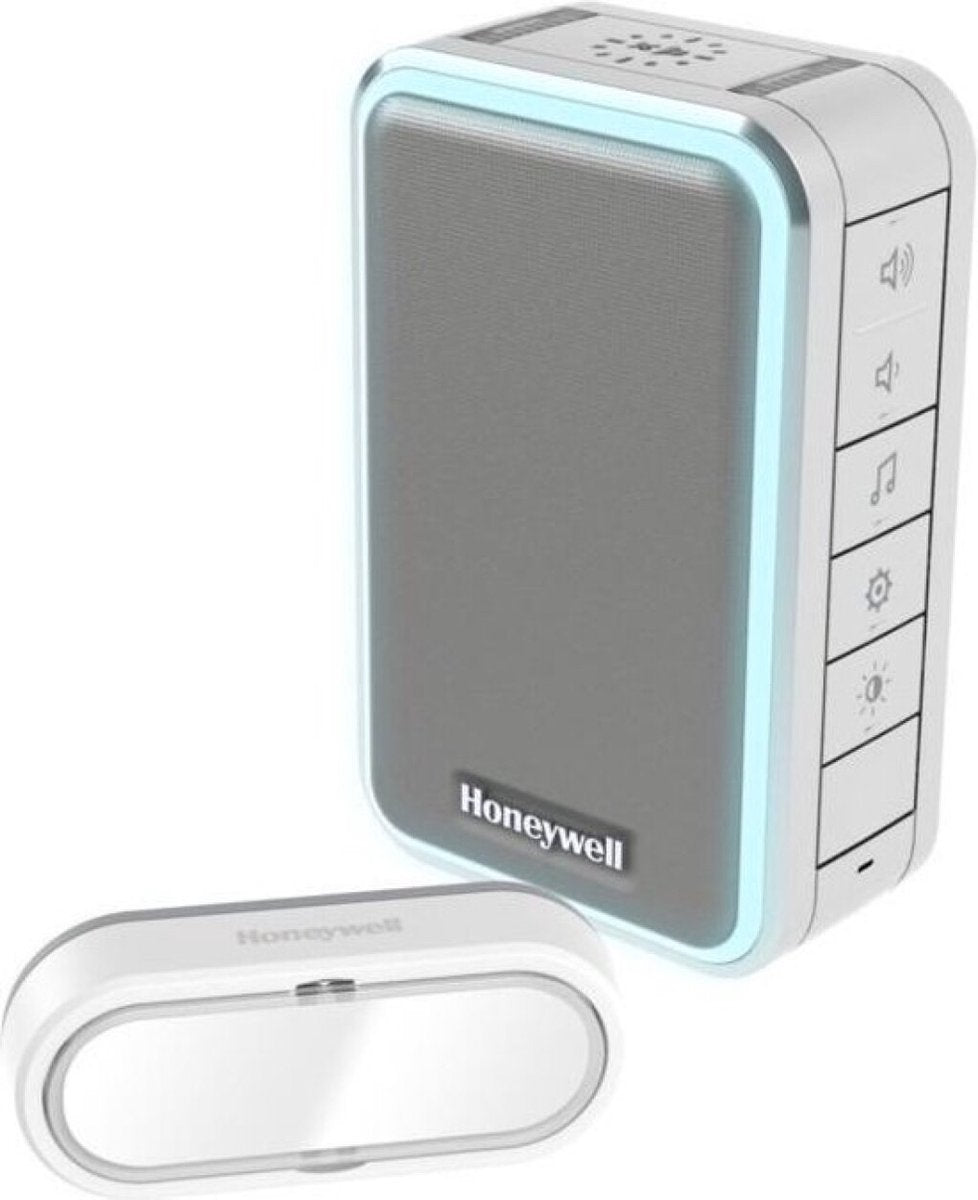 Technische Union Funk-Türklingel mit 6 Melodien – Honeywell DC315SGL