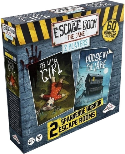 Identitätsspiele Escape Room, das Spiel für 2 Spieler – Horror-Edition – Denksportaufgabe – Flucht innerhalb der Zeit