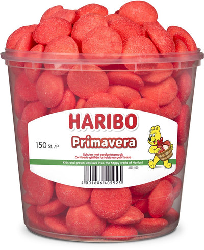 Haribo Schaum Primavera Erdbeeren (150 Stück)