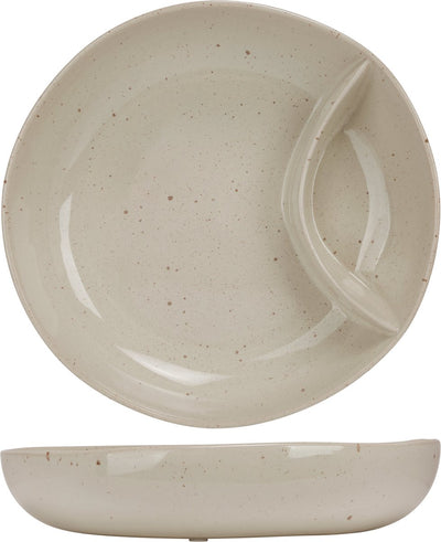 Gemütliche, trendige Amuse-Quarz-Dipschale – ø 27 cm