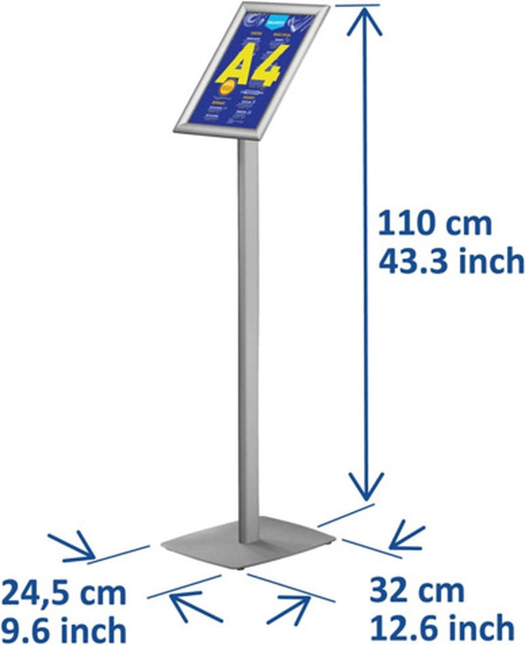 Europäischer Info-Standard Premium mit A4-Klickrahmen 25 mm