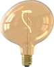 Calex Kiesel-LED-Lampe – E27 – Filament – Gold – warmweißes Licht – dimmbar