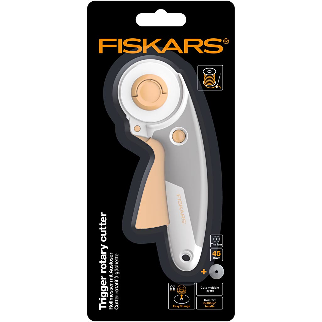 Fiskars Rollschneider, Rechts-Linkshänder, 1 Stück