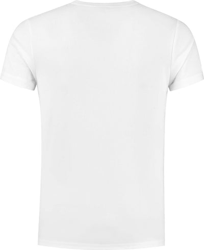 Rogelli Promo-Laufshirt Herren – kurze Ärmel – weiß – 152 164